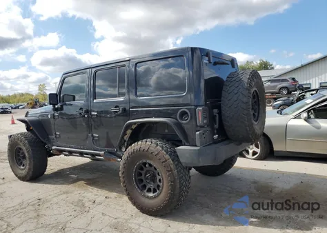 2014 Jeep Wrangler Unlimited Rubicon из США, поврежденный, VIN 1C4HJWFG0EL142071